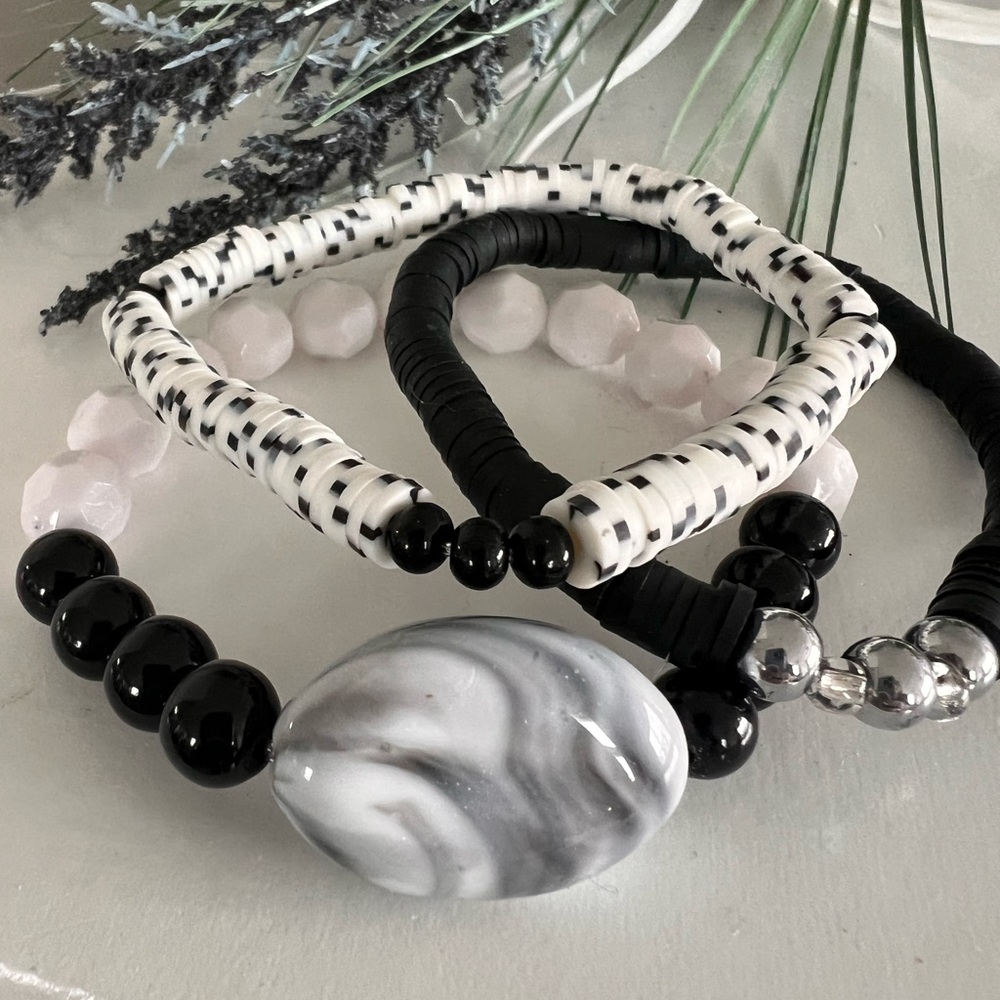 Gem Stone Swirl Stack